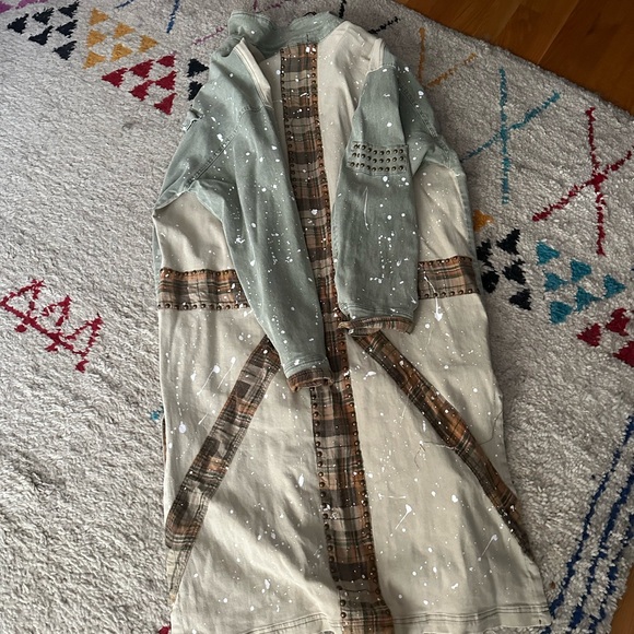 Long spring jacket. NWOT size xl Oli and Hale - Picture 2 of 3